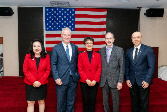 华人社区火热助力国会议员美中工商联积极参与筹办为国会议员竞_
